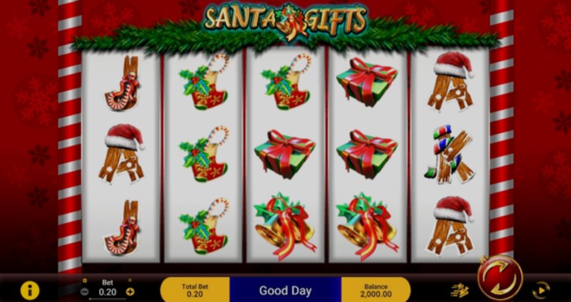 Play Santa Gifts by Spadegaming at 1Win Casino