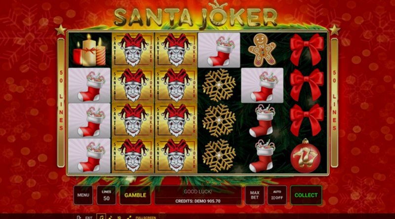 Play Santa Joker by 5 Men Gaming at 1Win Casino