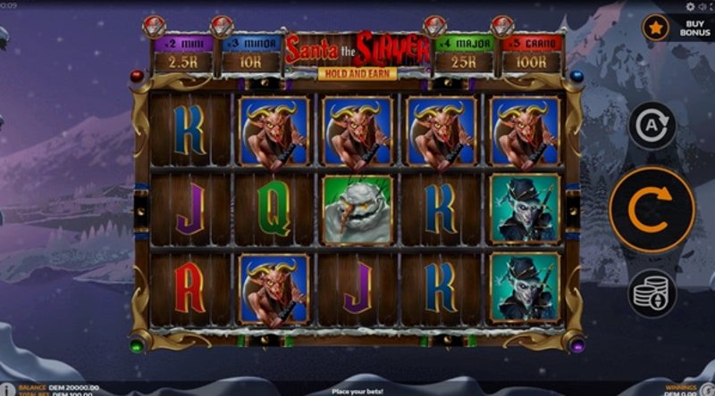 Play Santa the Slayer by Mancala Gaming at 1Win Casino