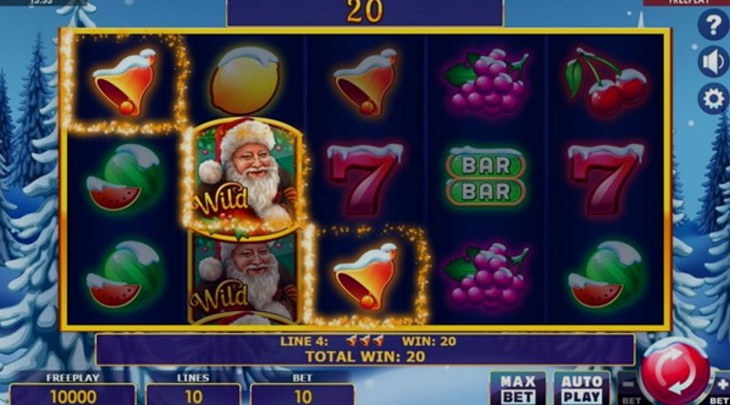 Play Santas Fruits by Amatic at 1Win Casino