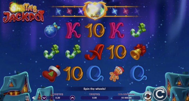 Play SANTAS JACKPOT by Zillion Games at 1Win Casino