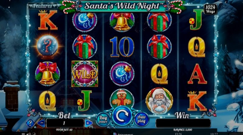 Play Santas Wild Night by Spinomenal at 1Win Casino