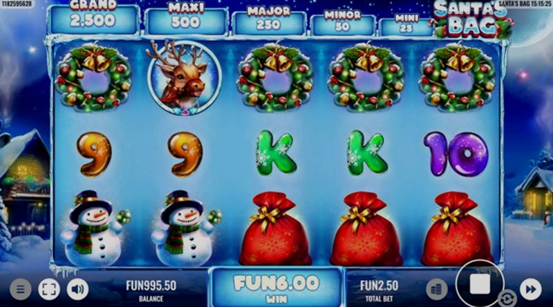 Play Santa’s Bag by Platipus at 1Win Casino