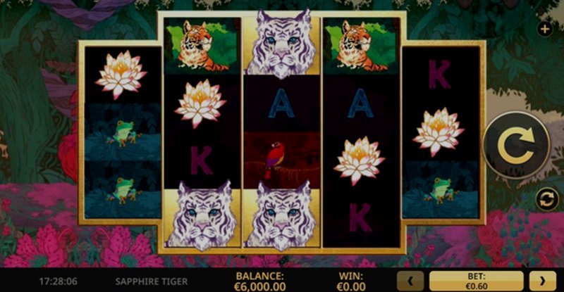 Play Sapphire Tiger by High5 at 1Win Casino