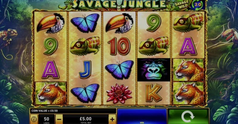 Play Savage Jungle by Playtech at 1Win Casino