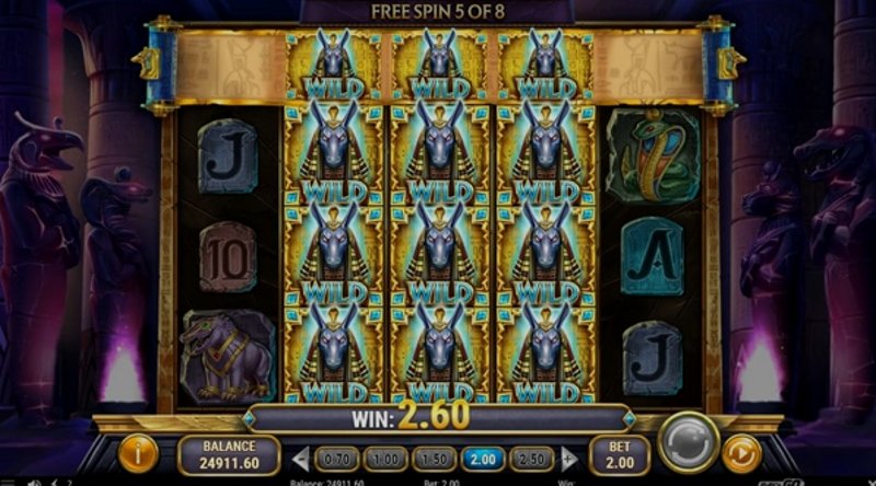 Play Scroll of Seth by Playn Go at 1Win Casino