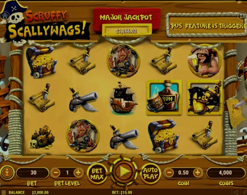 Play Scruffy Scallywags by Habanero at 1Win Casino