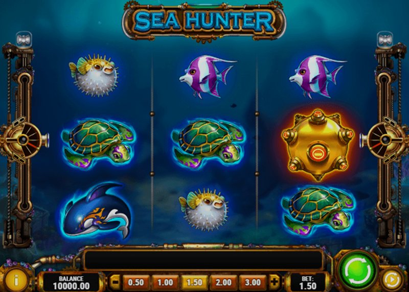 Play Sea Hunter by Playn Go at 1Win Casino