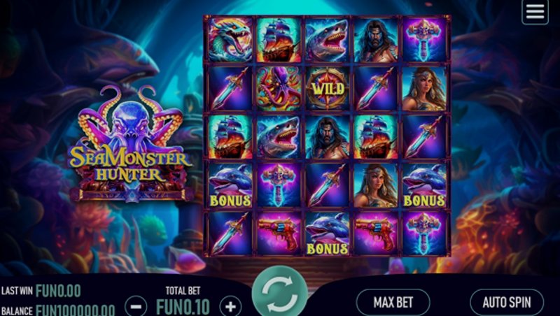 Play Monster Hunter by Cq9 at 1Win Casino