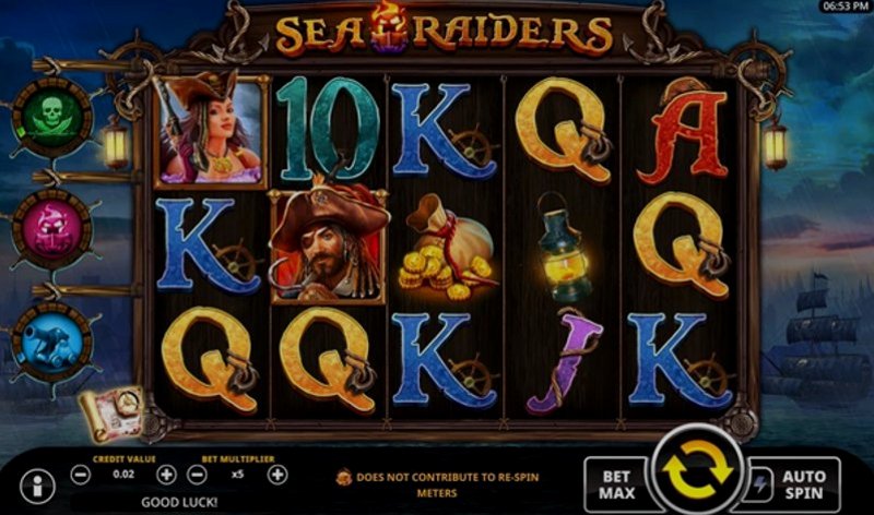 Play Sea Raiders by Swintt at 1Win Casino