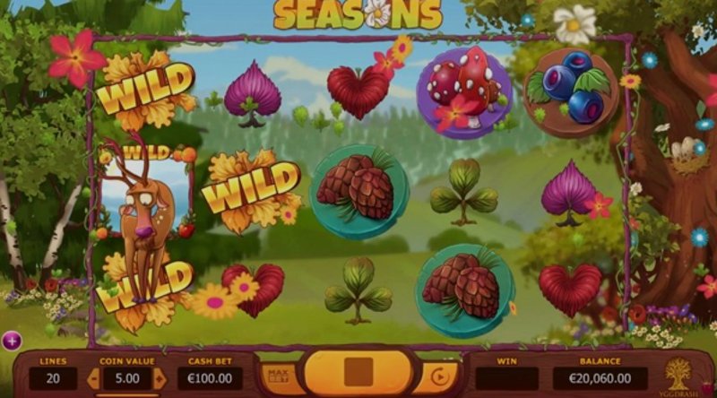 Play Seasons by Yggdrasil at 1Win Casino