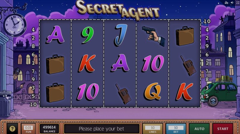 Play Secret Agent by Kagaming at 1Win Casino