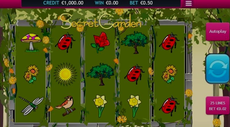 Play Secret Garden by Eyecon at 1Win Casino