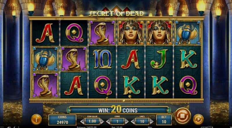 Play Secret of Dead by Playn Go at 1Win Casino