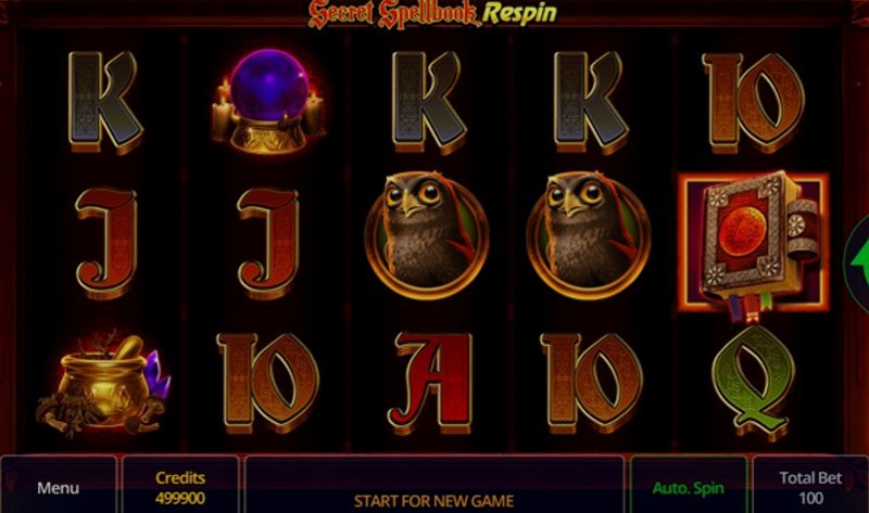 Play Secret Spellbook Respin by Swintt at 1Win Casino