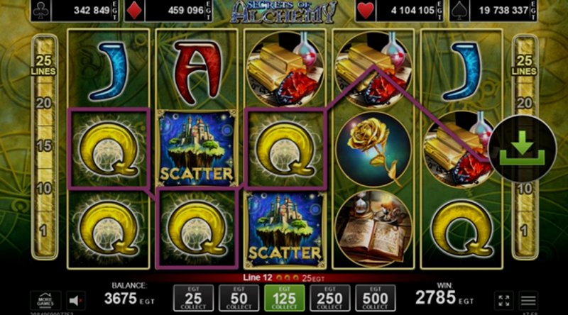 Play Secrets of Alchemy by Amusnet Interactive at 1Win Casino