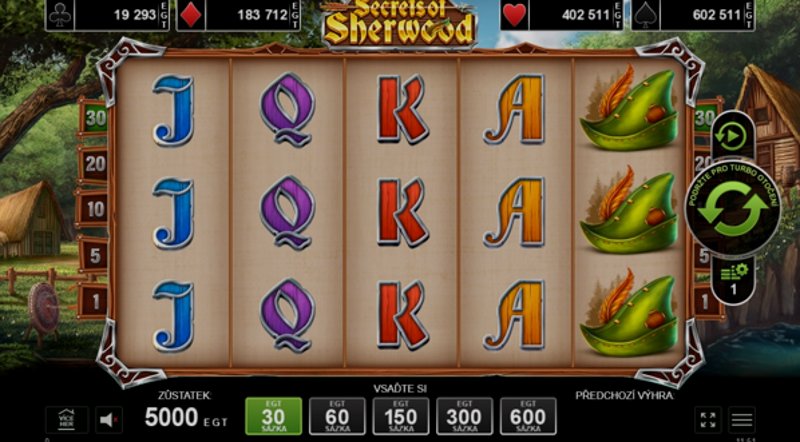 Play Secrets of Sherwood by Amusnet Interactive at 1Win Casino