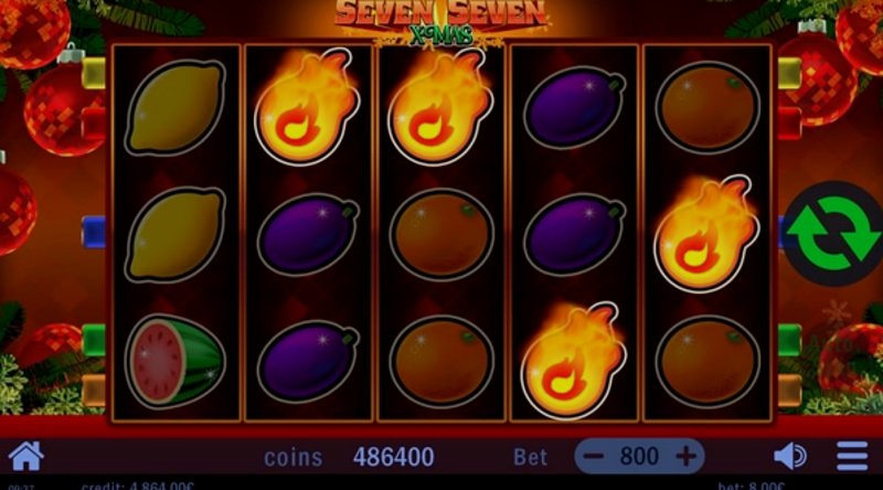 Play Seven Seven Xmas by Swintt at 1Win Casino