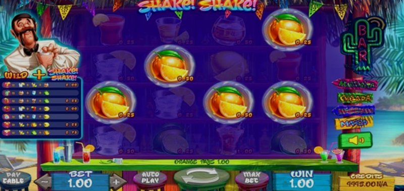 Play Shake! Shake! by Groove at 1Win Casino