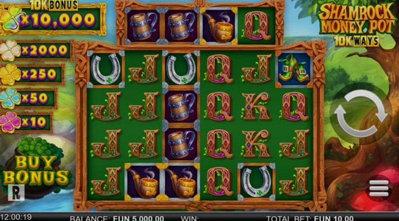 Play Shamrock Money Pot 10K WAYS by Relax at 1Win Casino