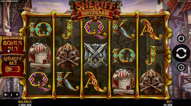 Play Sheriff of Nottingham by Isoftbet at 1Win Casino