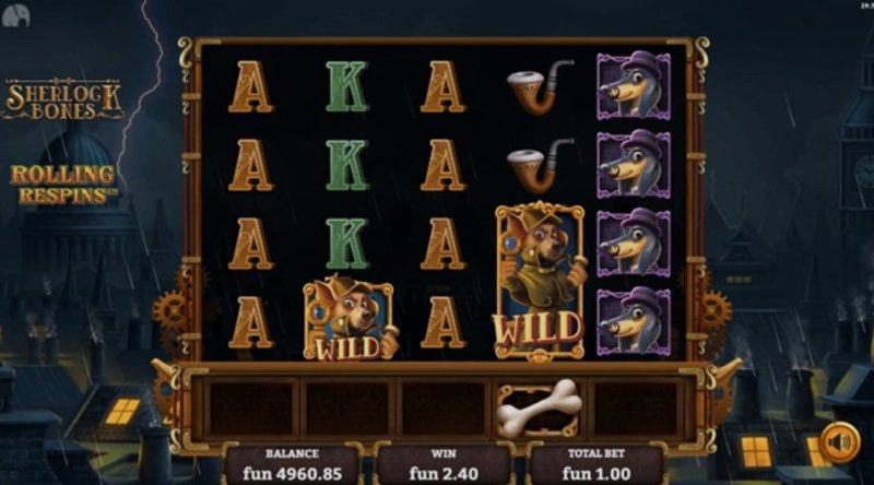 Play Sherlock Bones by Electric Elephant at 1Win Casino