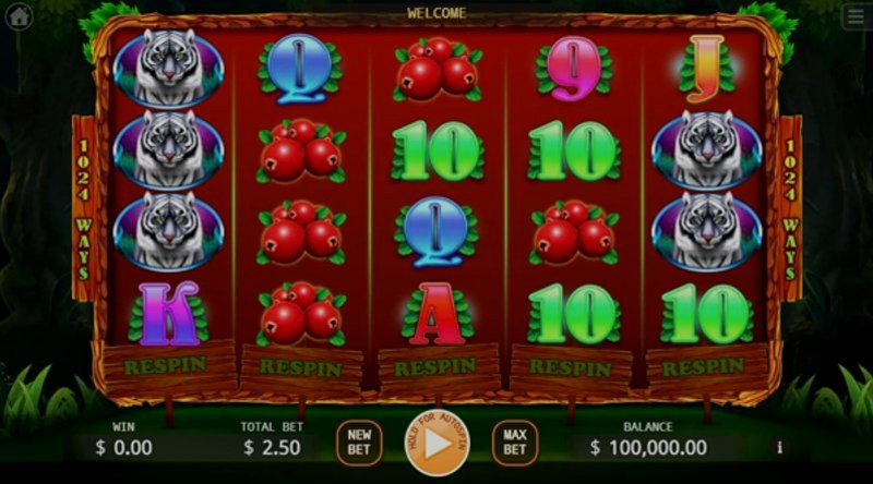 Play Siberian Wolves by Kaga at 1Win Casino