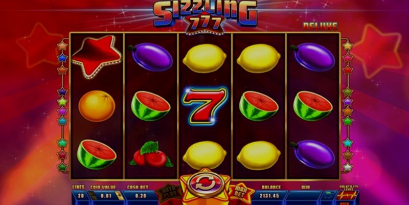 Play Sizzling 777 by Wazdan at 1Win Casino