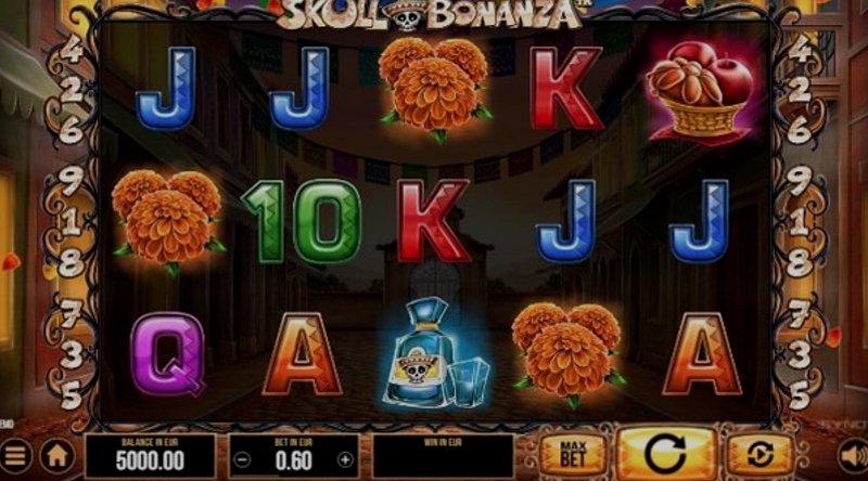 Play Skull Bonanza by Synot at 1Win Casino