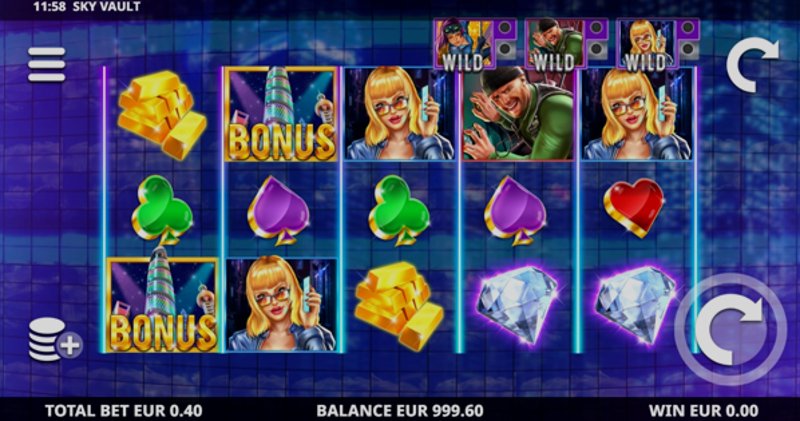 Play Sky Vault by Leander at 1Win Casino