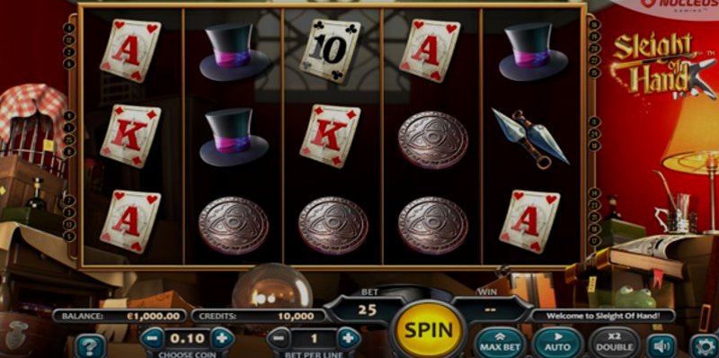 Play Sleight of Hand in Burkina Faso at 1Win Casino