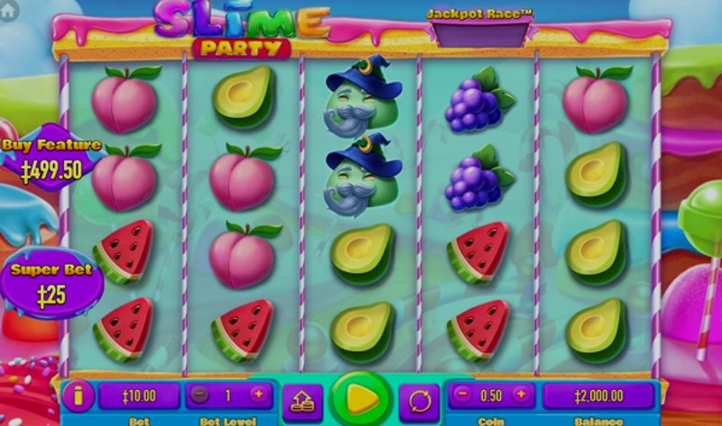 Play Slime Party by Habanero at 1Win Casino