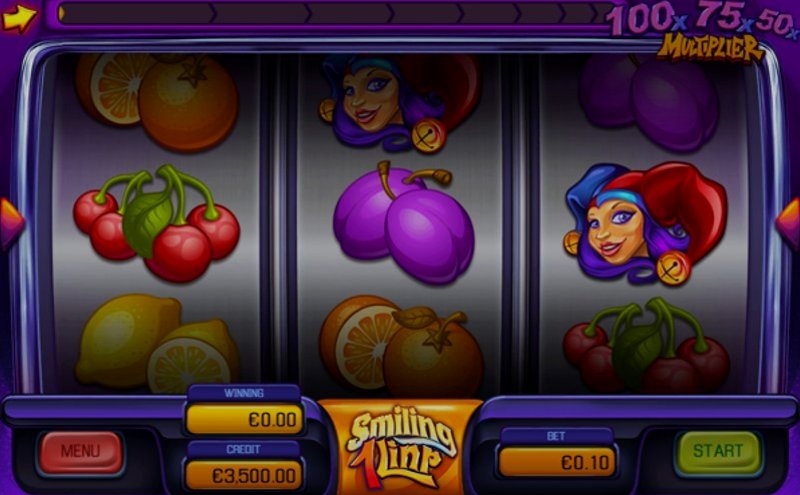 Play Smiling 1Linr by Apollo Play at 1Win Casino