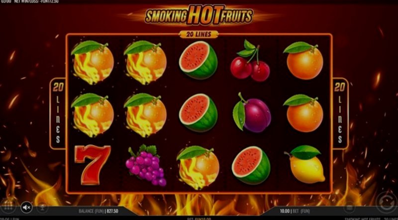 Play Hot Fruits 20 by Amatic at 1Win Casino