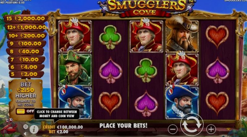 Play Smugglers Cove by Pragmatic at 1Win Casino