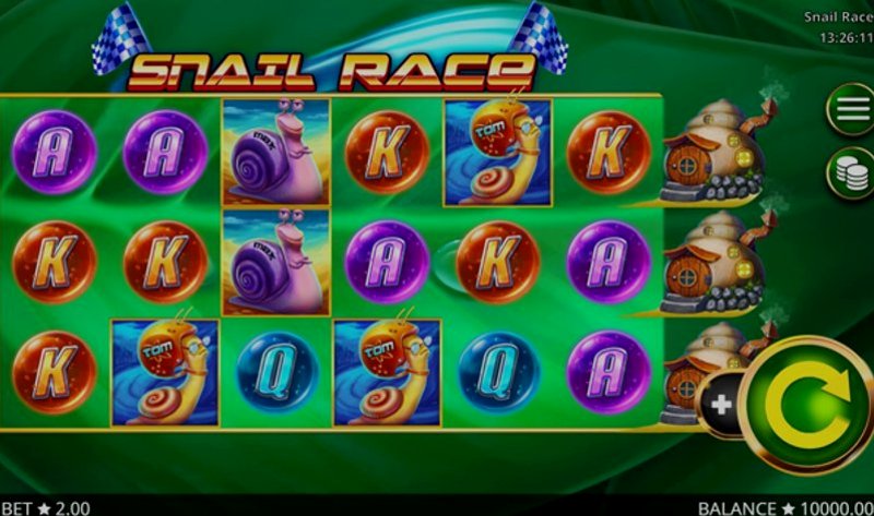 Play Snail Race by Booming at 1Win Casino