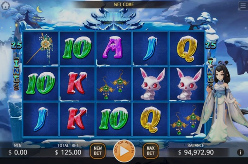 Play Snow Goddess by Kagaming at 1Win Casino