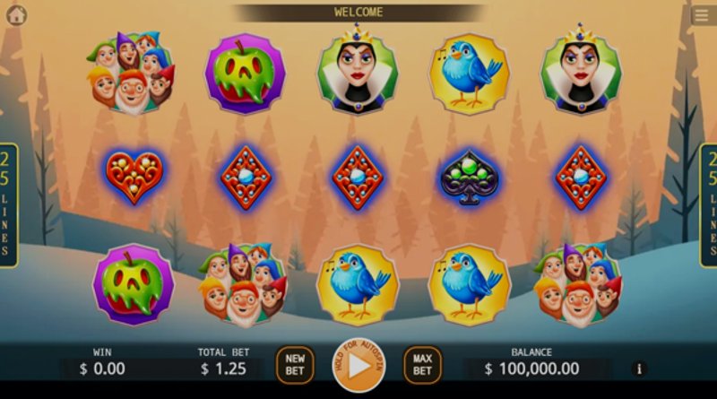 Play Snow White by Kaga at 1Win Casino