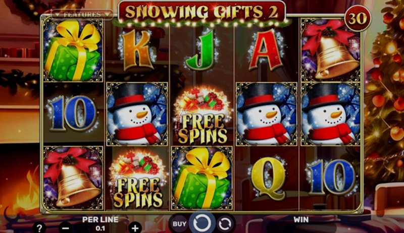 Play Snowing Gifts 2 by Spinomenal at 1Win Casino