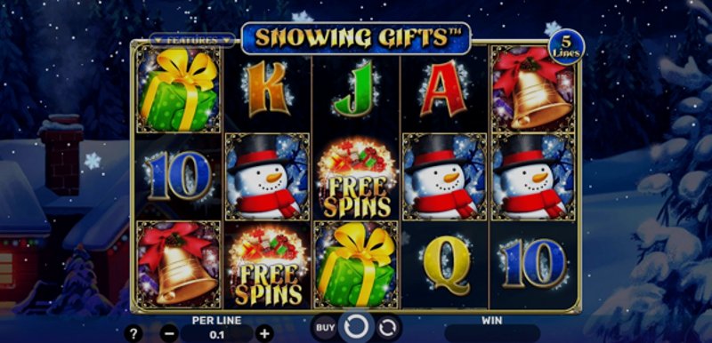 Play Snowing Gifts by Spinomenal at 1Win Casino