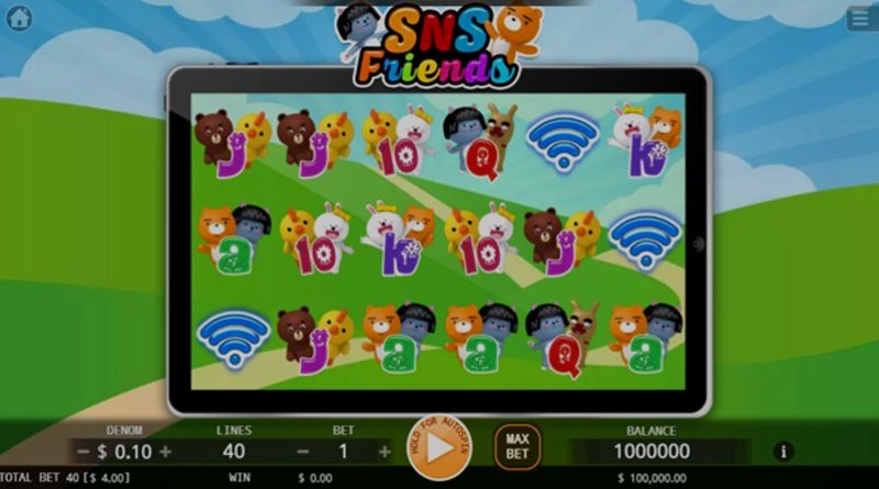 Play SNS Friends by Kagaming at 1Win Casino