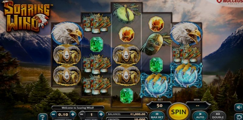 Play Soaring Wind by Nucleus Gaming at 1Win Casino