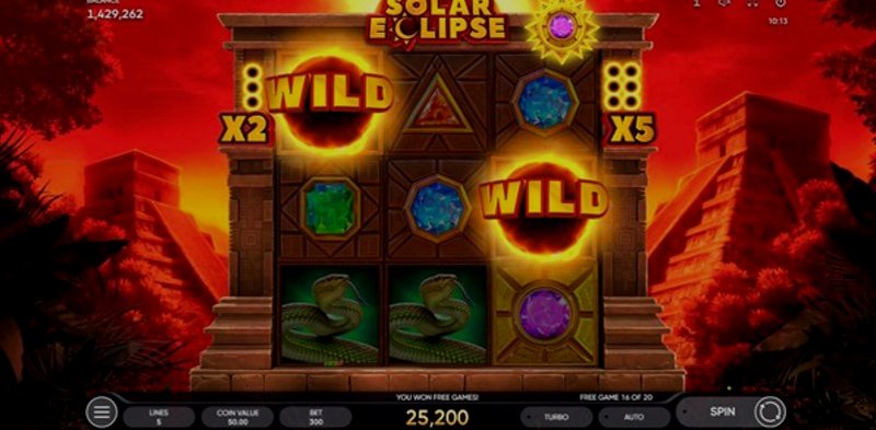 Play Solar Eclipse by Endorphina at 1Win Casino