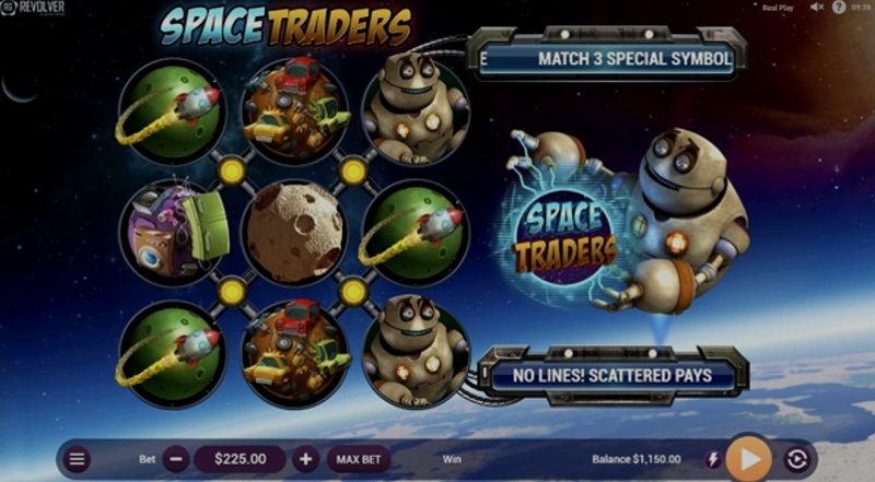 Play Space Traders by Revolver at 1Win Casino