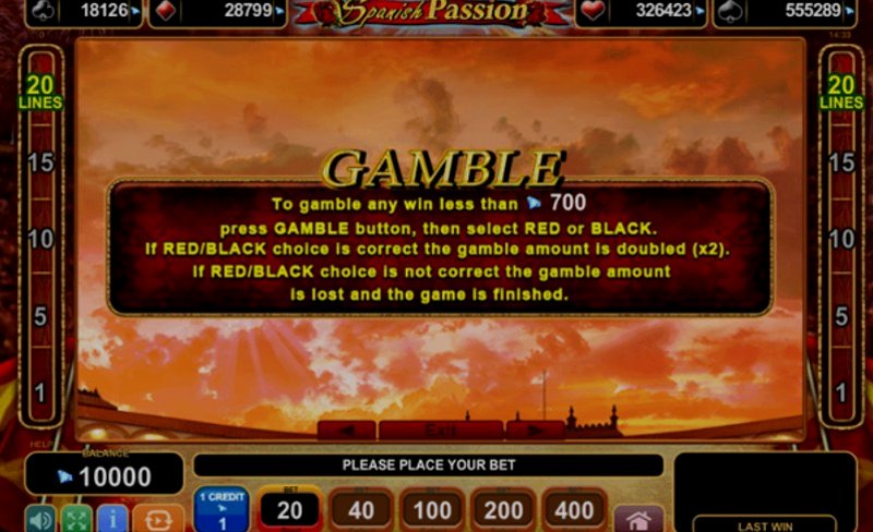 Play Spanish Passion by Amusnet Interactive at 1Win Casino