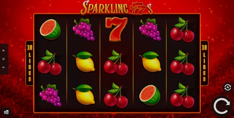 Play Sparkling 777s by 1x2gaming at 1Win Casino