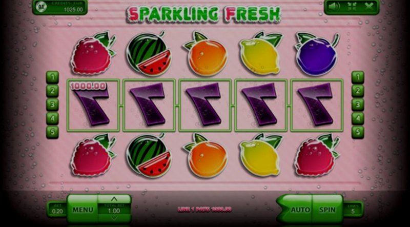 Play Sparkling Fresh by Endorphina at 1Win Casino