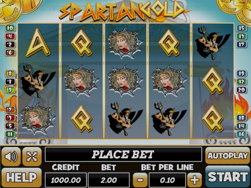 Play Spartan Gold by Play Pearls at 1Win Casino