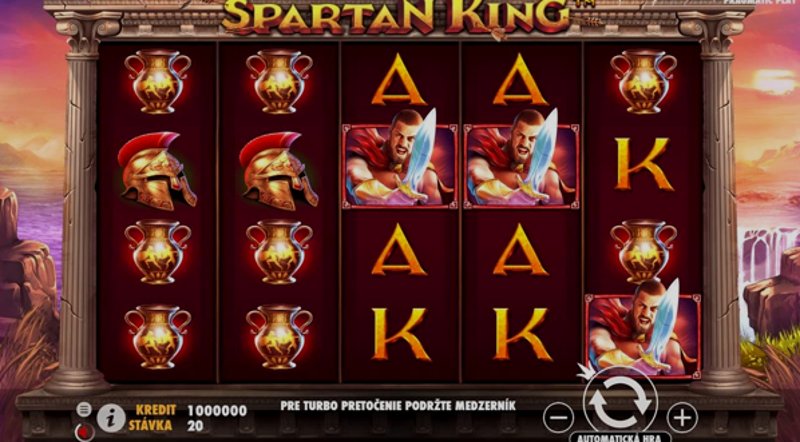 Play Spartan King by Pragmatic at 1Win Casino