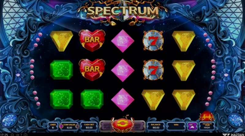 Play Spectrum by Wazdan at 1Win Casino